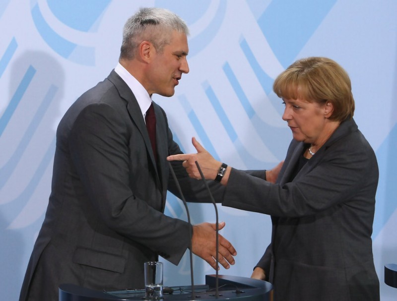 VREME NERAZUMEVANJA: Boris Tadić i Anglea Merkel